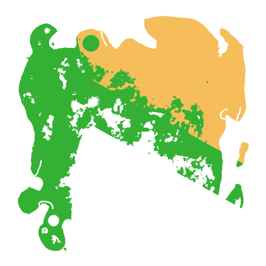 Biome Rust Map: Procedural Map, Size: 4250, Seed: 6571