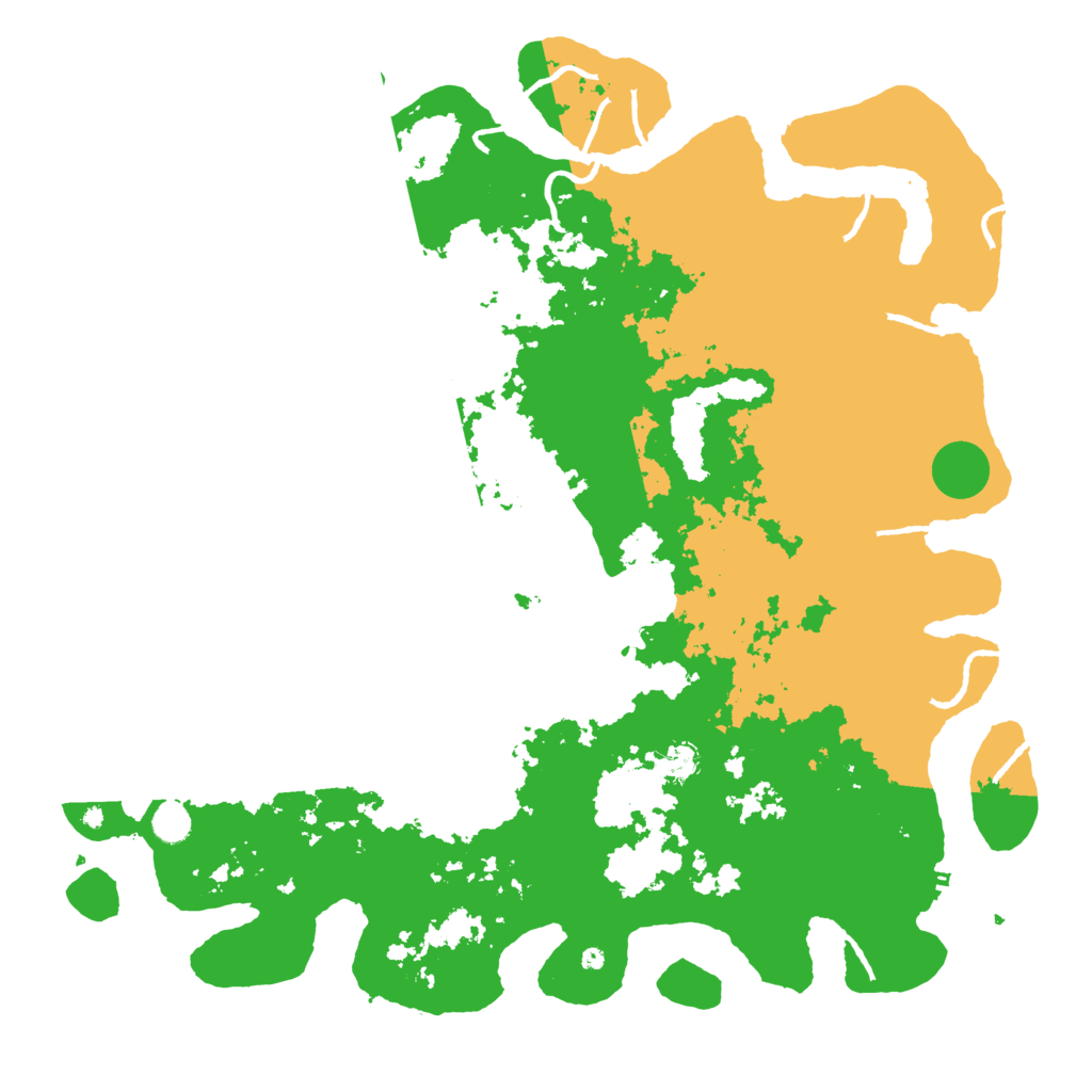 Biome Rust Map: Procedural Map, Size: 5000, Seed: 1271480750