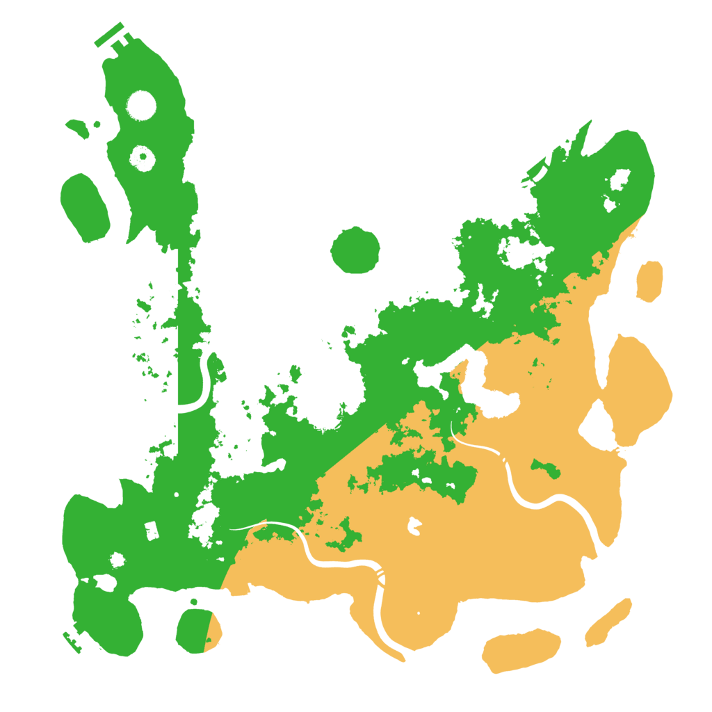 Biome Rust Map: Procedural Map, Size: 4250, Seed: 21121