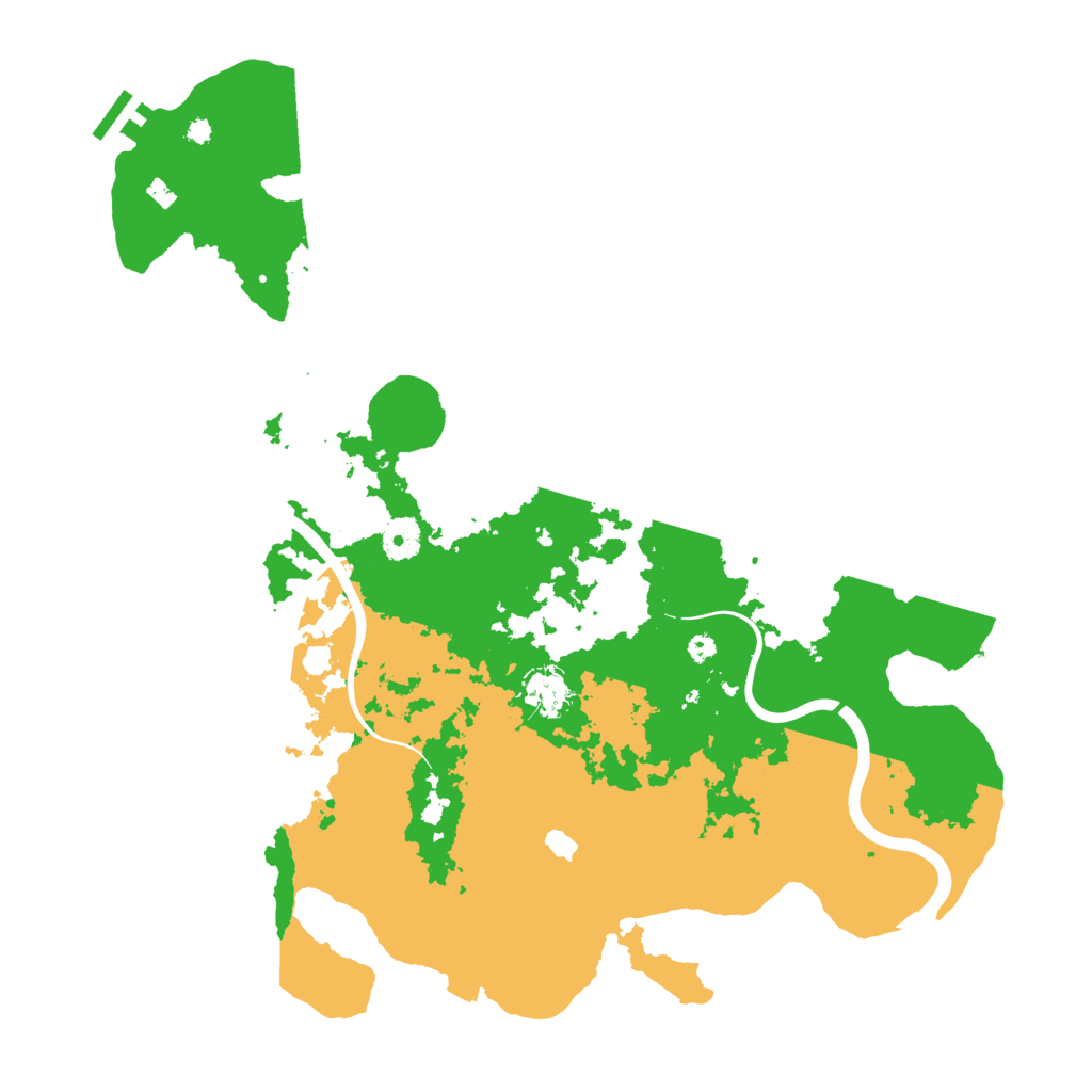 Biome Rust Map: Procedural Map, Size: 4000, Seed: 1206431911