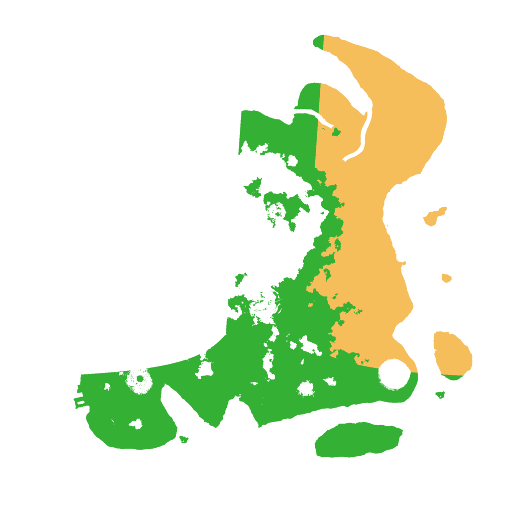 Biome Rust Map: Procedural Map, Size: 3000, Seed: 677363361