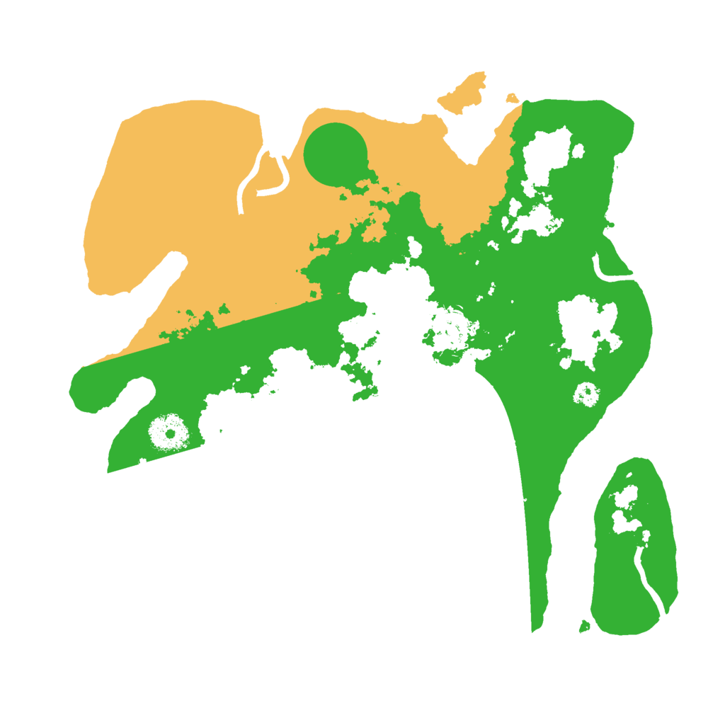 Biome Rust Map: Procedural Map, Size: 3000, Seed: 432289537