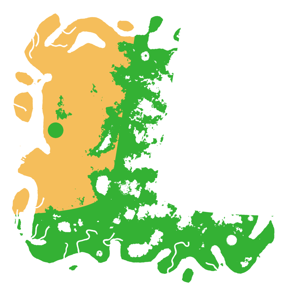Biome Rust Map: Procedural Map, Size: 5000, Seed: 1415411539