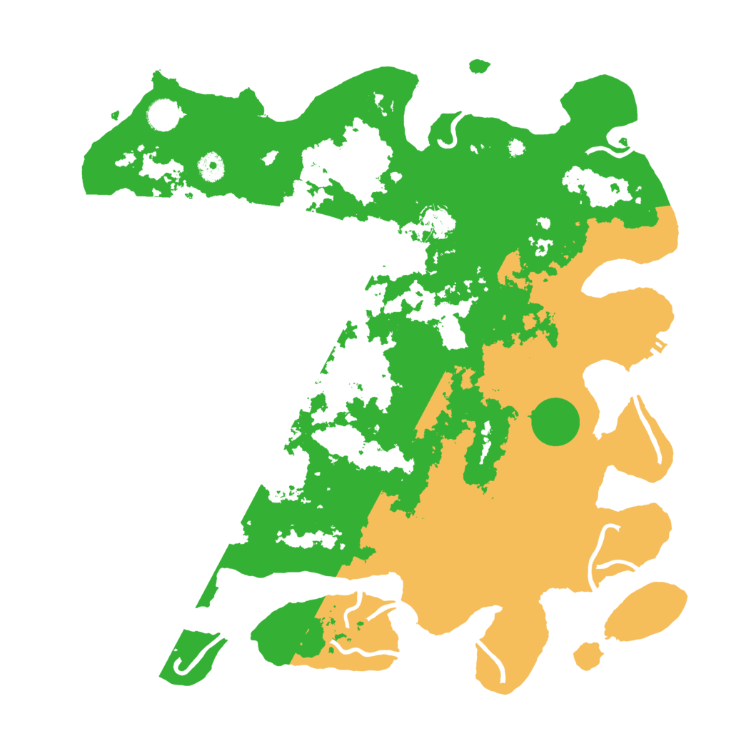 Biome Rust Map: Procedural Map, Size: 4000, Seed: 4554