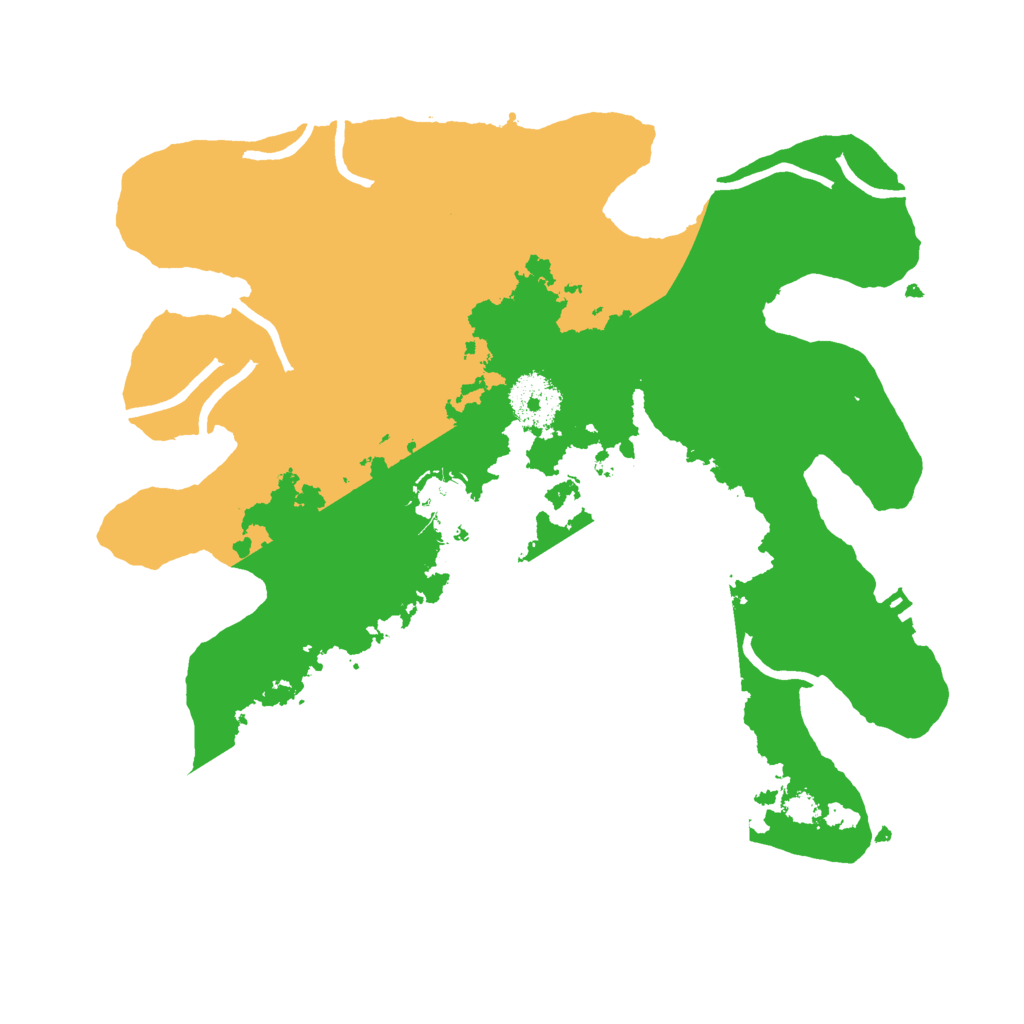 Biome Rust Map: Procedural Map, Size: 3000, Seed: 1273391957
