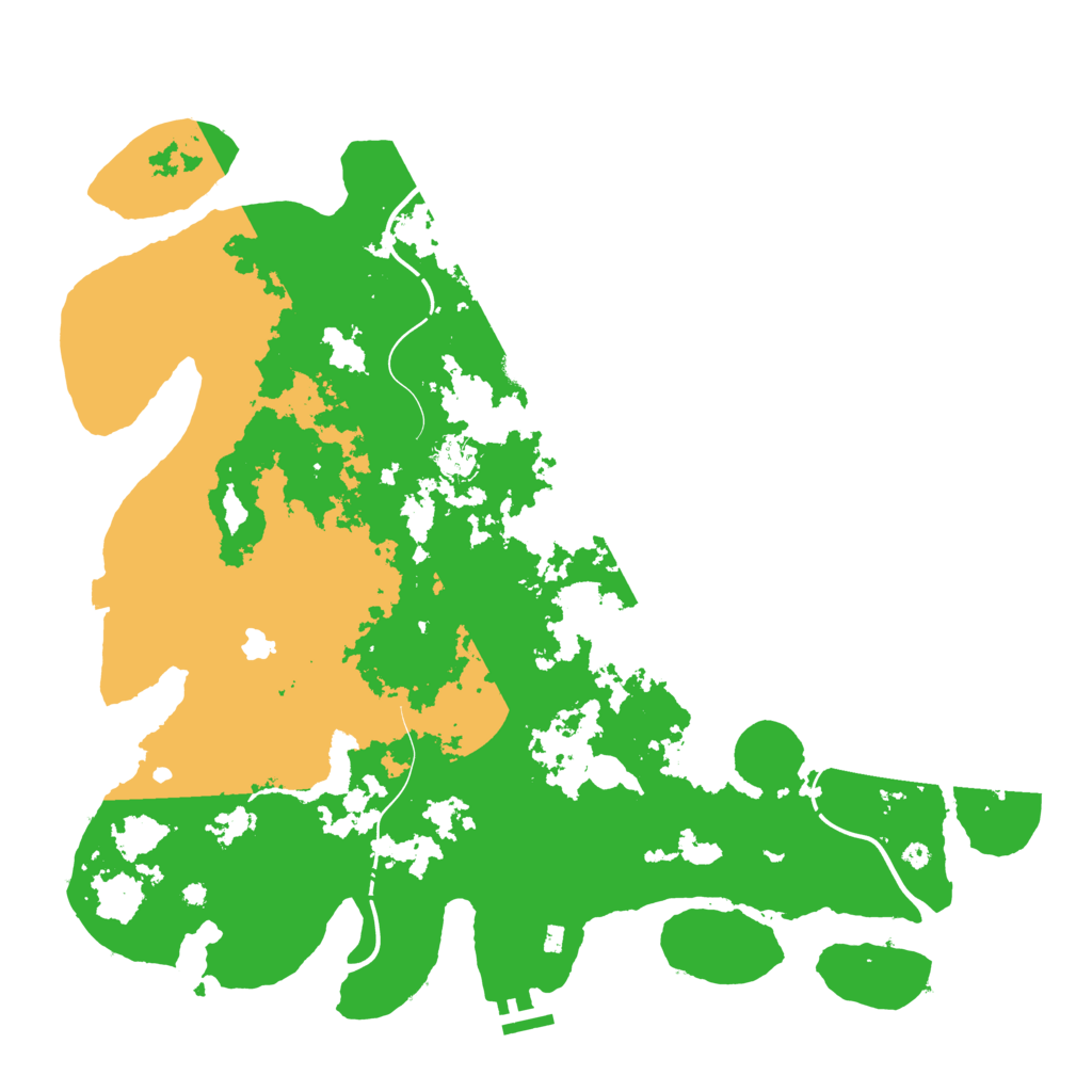 Biome Rust Map: Procedural Map, Size: 4250, Seed: 284967067
