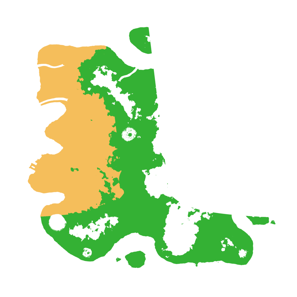 Biome Rust Map: Procedural Map, Size: 3250, Seed: 265358
