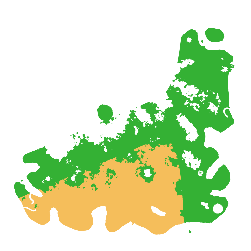 Biome Rust Map: Procedural Map, Size: 4500, Seed: 1676332938
