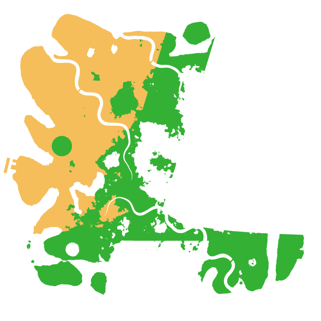 Biome Rust Map: Procedural Map, Size: 4200, Seed: 356473