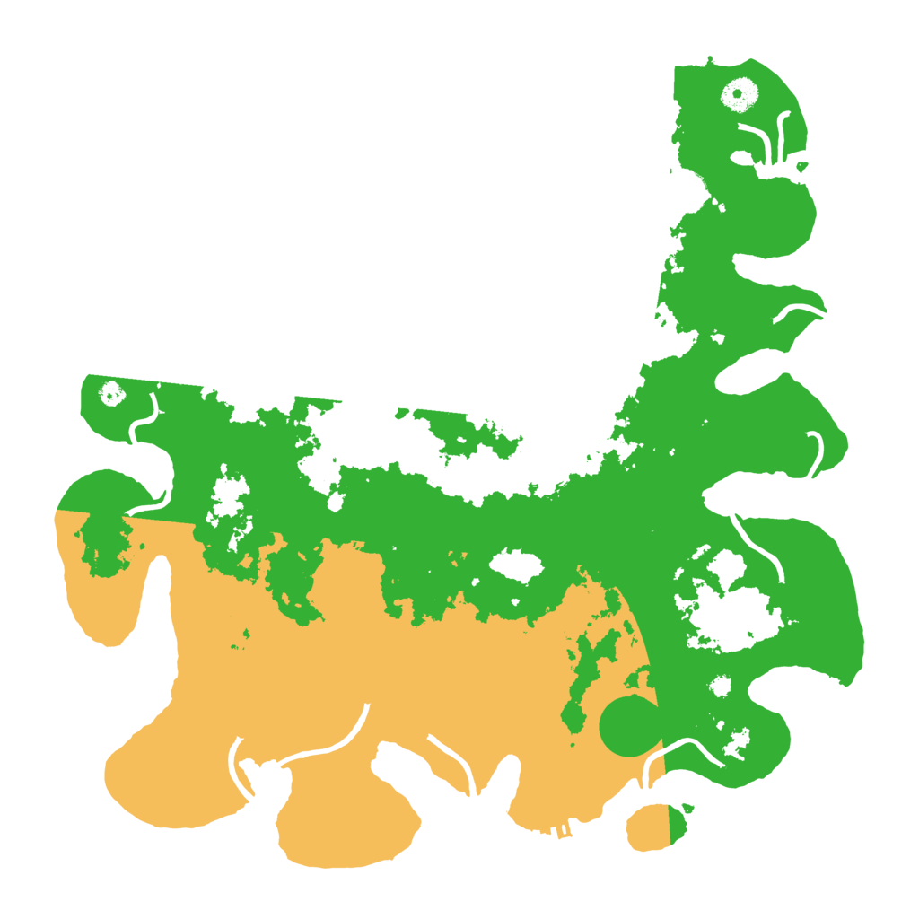 Biome Rust Map: Procedural Map, Size: 4000, Seed: 869825950