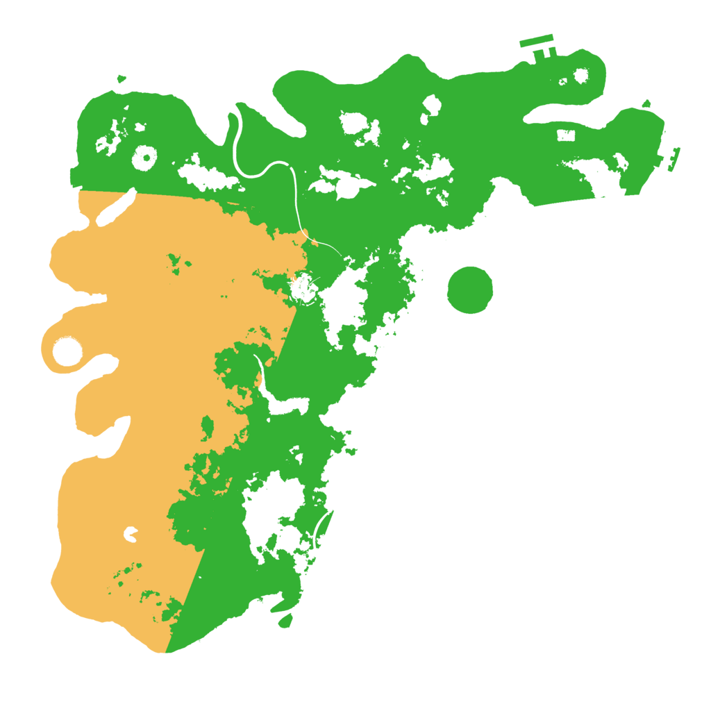 Biome Rust Map: Procedural Map, Size: 4250, Seed: 2129470745