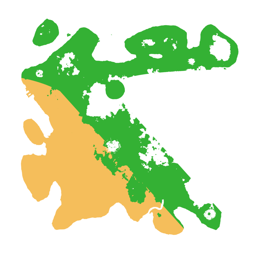 Biome Rust Map: Procedural Map, Size: 3600, Seed: 673927