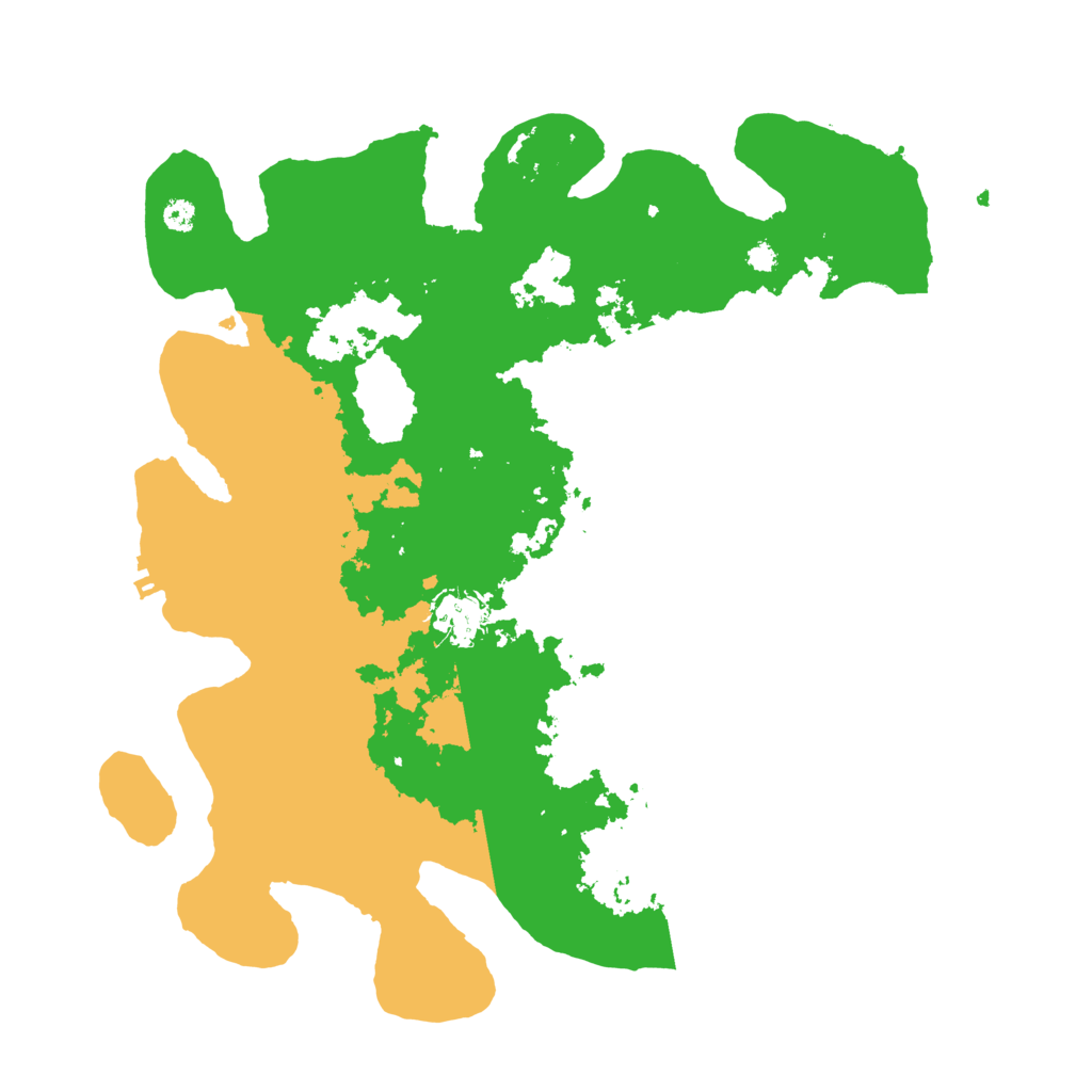 Biome Rust Map: Procedural Map, Size: 3500, Seed: 8514