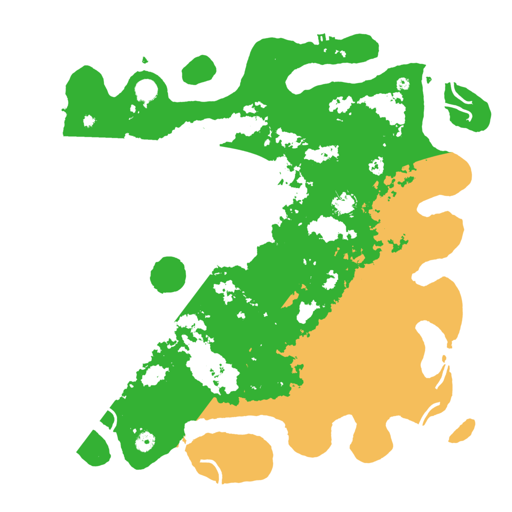 Biome Rust Map: Procedural Map, Size: 4000, Seed: 458430