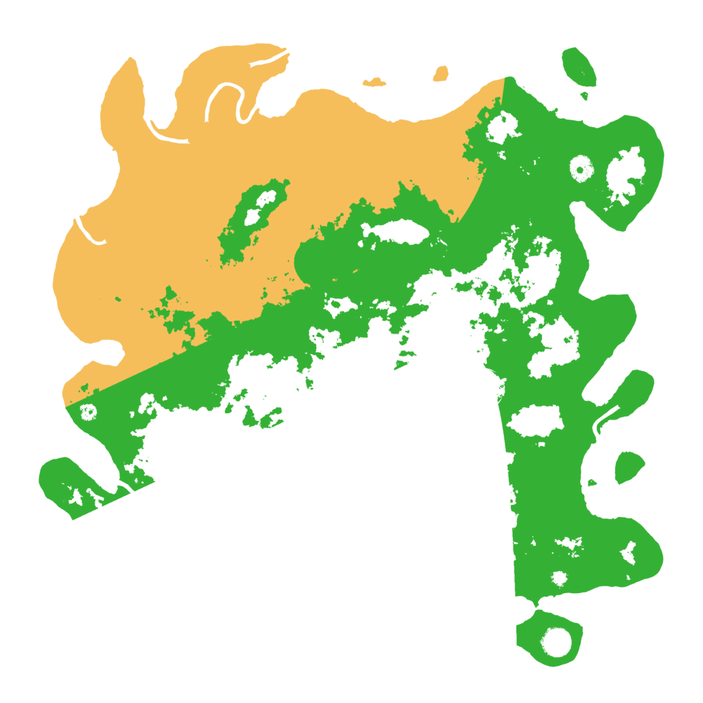 Biome Rust Map: Procedural Map, Size: 4250, Seed: 545882669