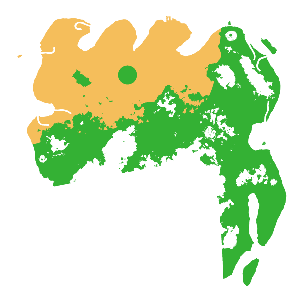 Biome Rust Map: Procedural Map, Size: 4250, Seed: 87069647