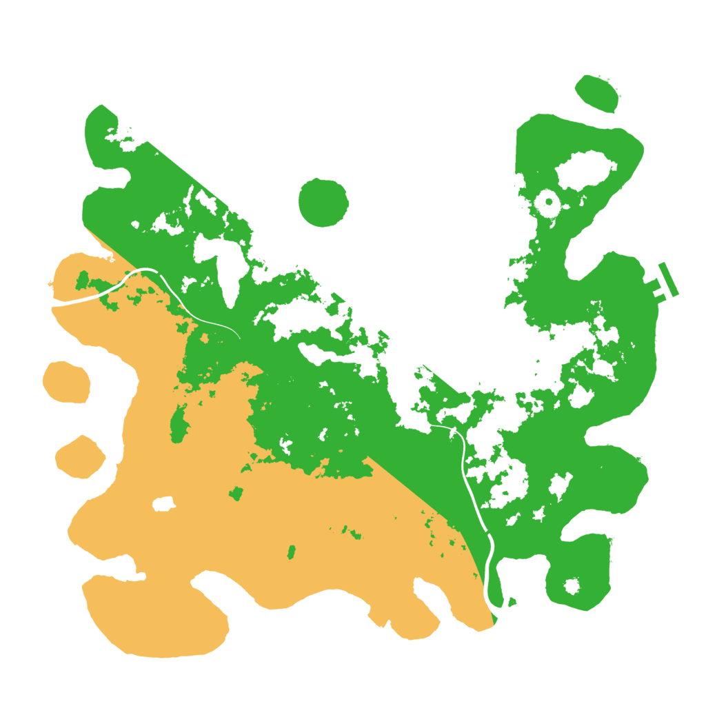 Biome Rust Map: Procedural Map, Size: 4000, Seed: 1563301294