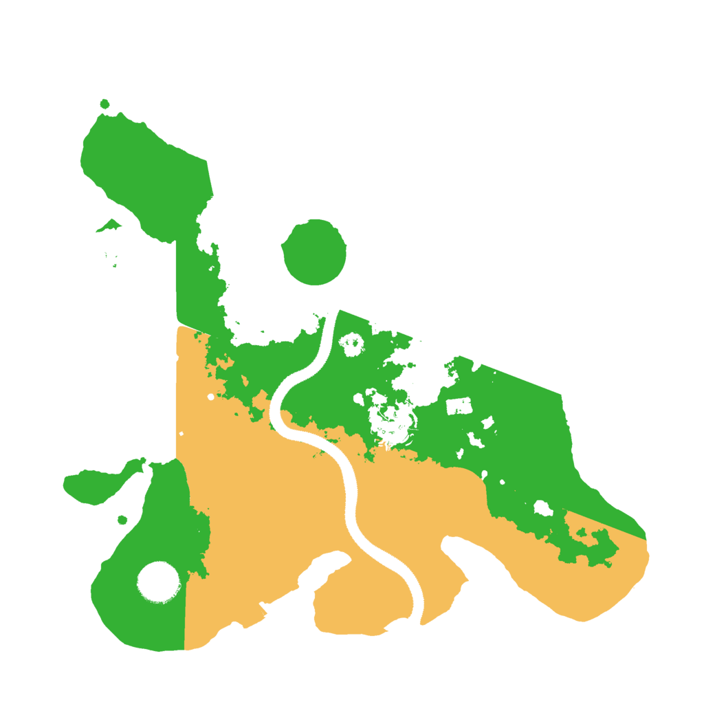 Biome Rust Map: Procedural Map, Size: 3000, Seed: 416584613