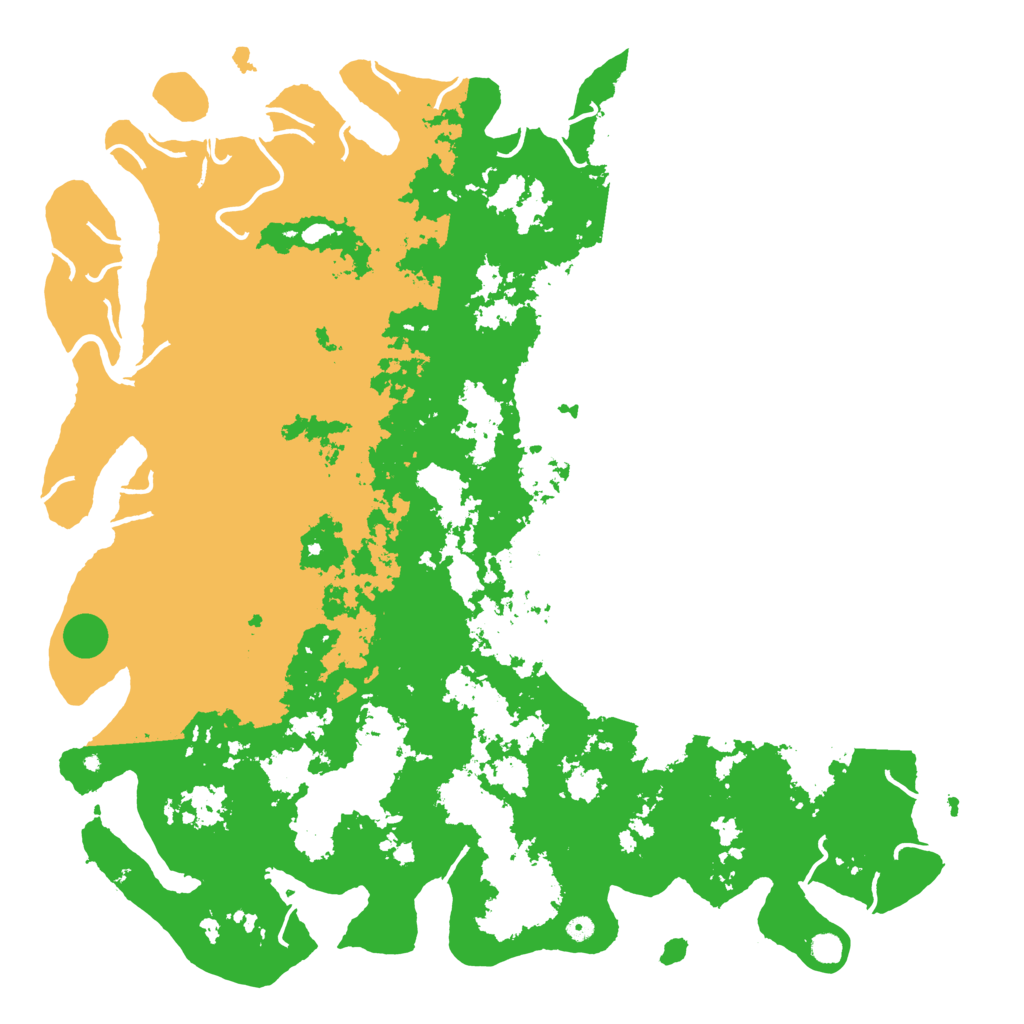 Biome Rust Map: Procedural Map, Size: 6000, Seed: 6514328