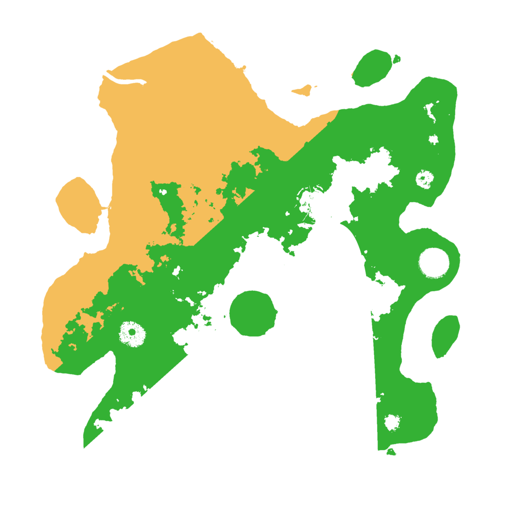 Biome Rust Map: Procedural Map, Size: 3000, Seed: 298197589