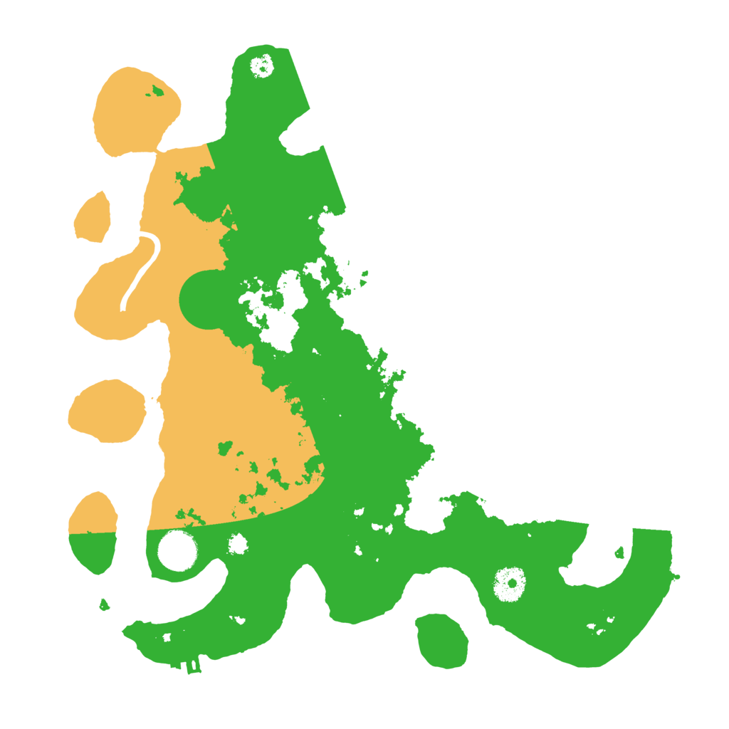 Biome Rust Map: Procedural Map, Size: 3250, Seed: 595034834