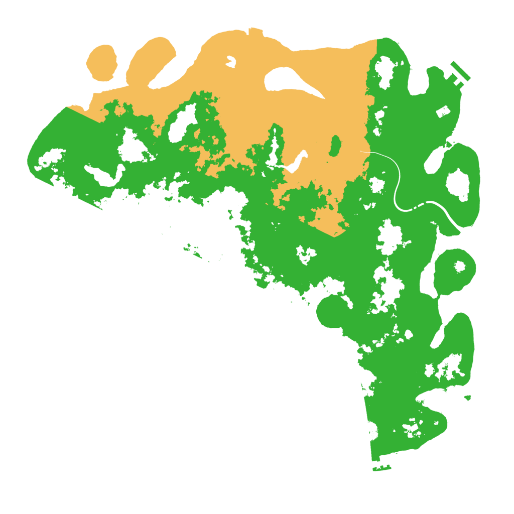Biome Rust Map: Procedural Map, Size: 4250, Seed: 684543806