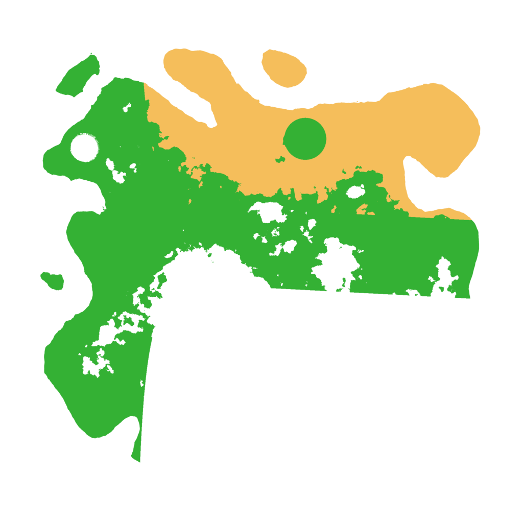 Biome Rust Map: Barren, Size: 3300, Seed: 941287667