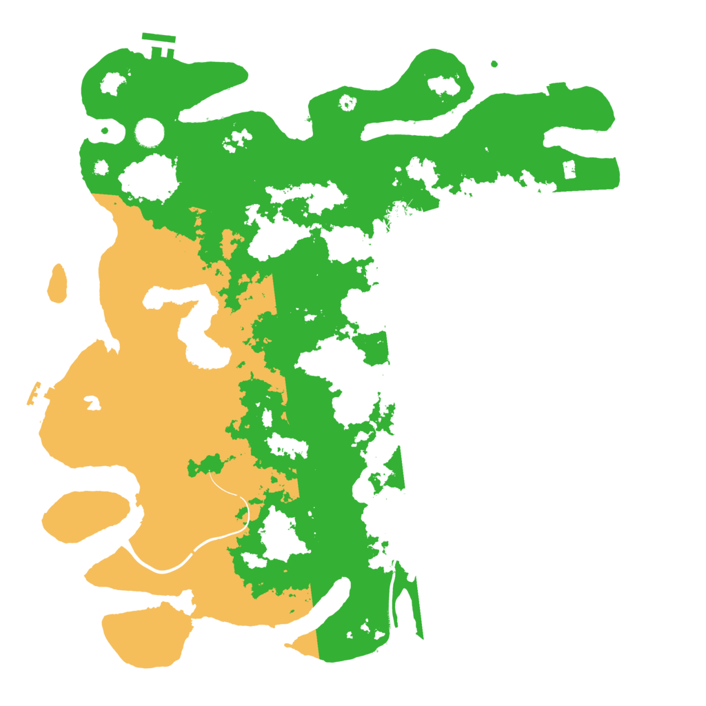 Biome Rust Map: Procedural Map, Size: 4250, Seed: 188583232
