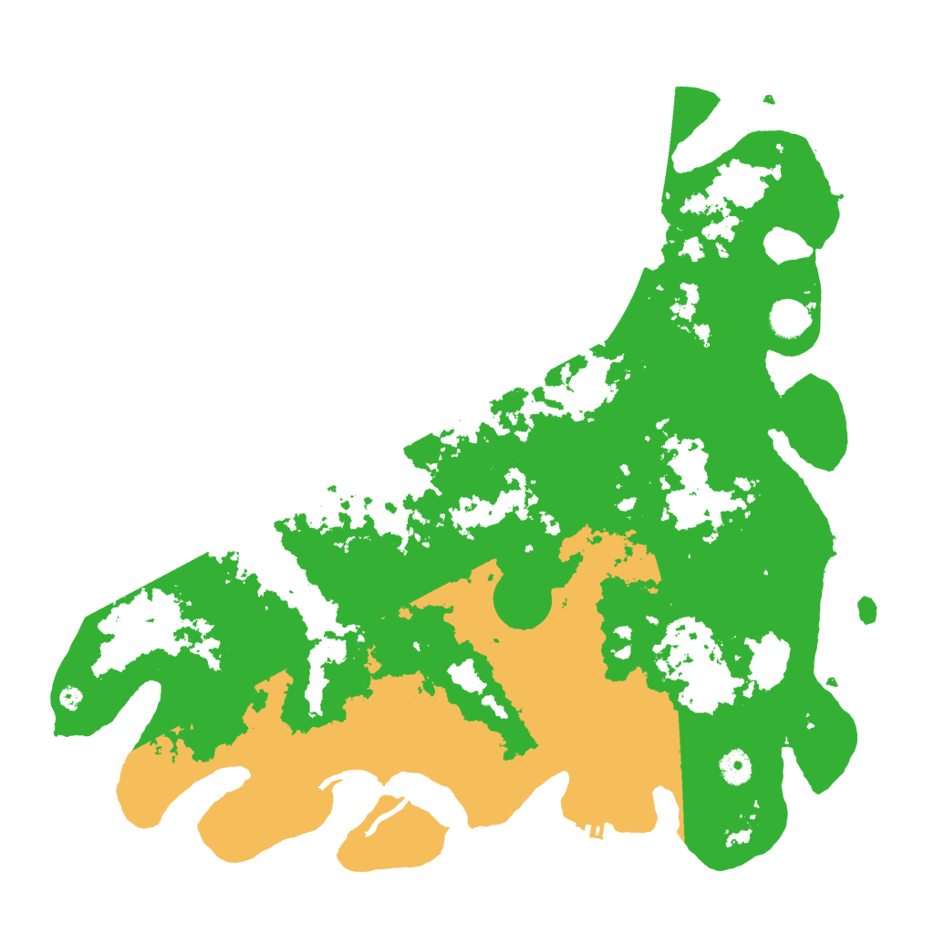 Biome Rust Map: Procedural Map, Size: 4250, Seed: 353414870