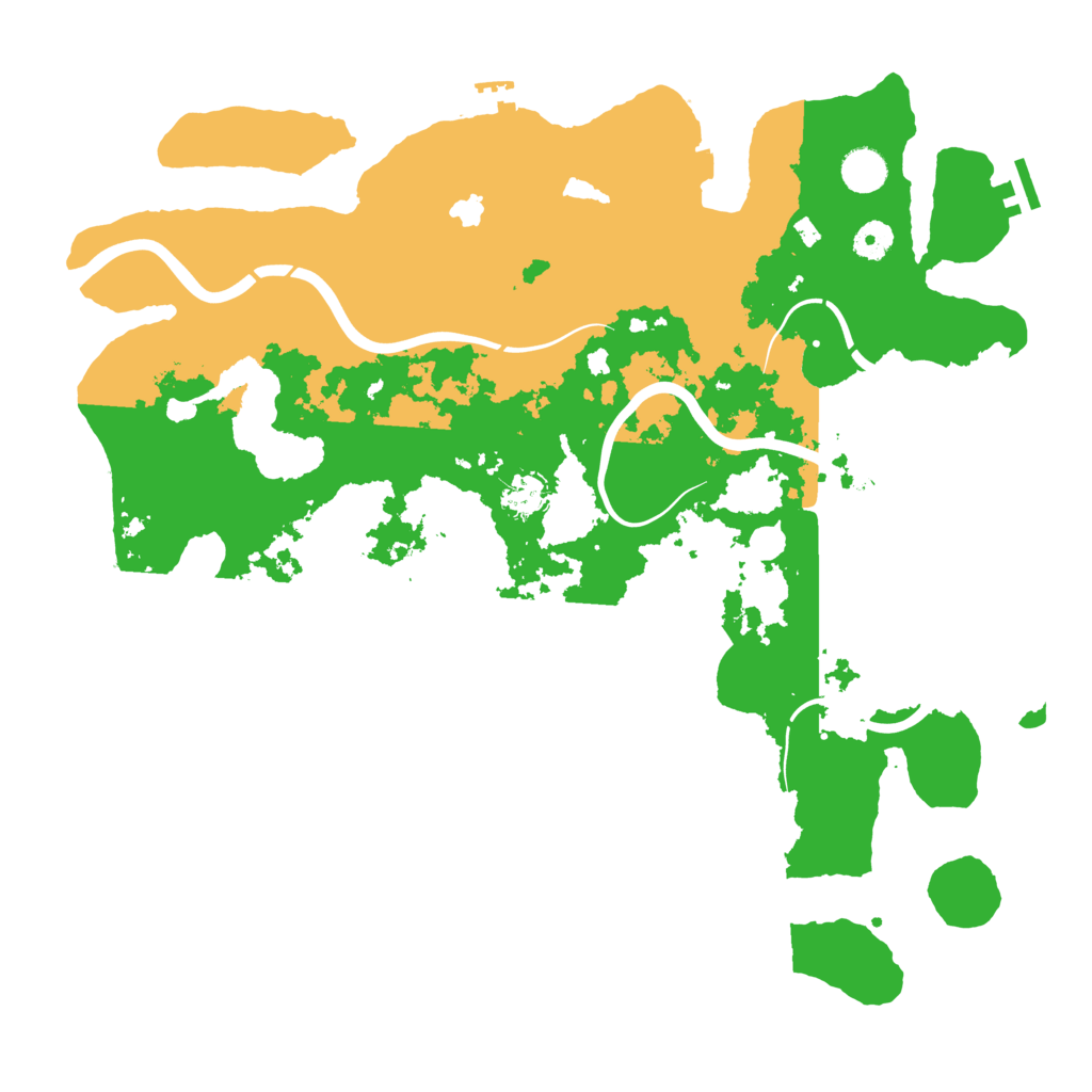 Biome Rust Map: Procedural Map, Size: 4250, Seed: 593694696