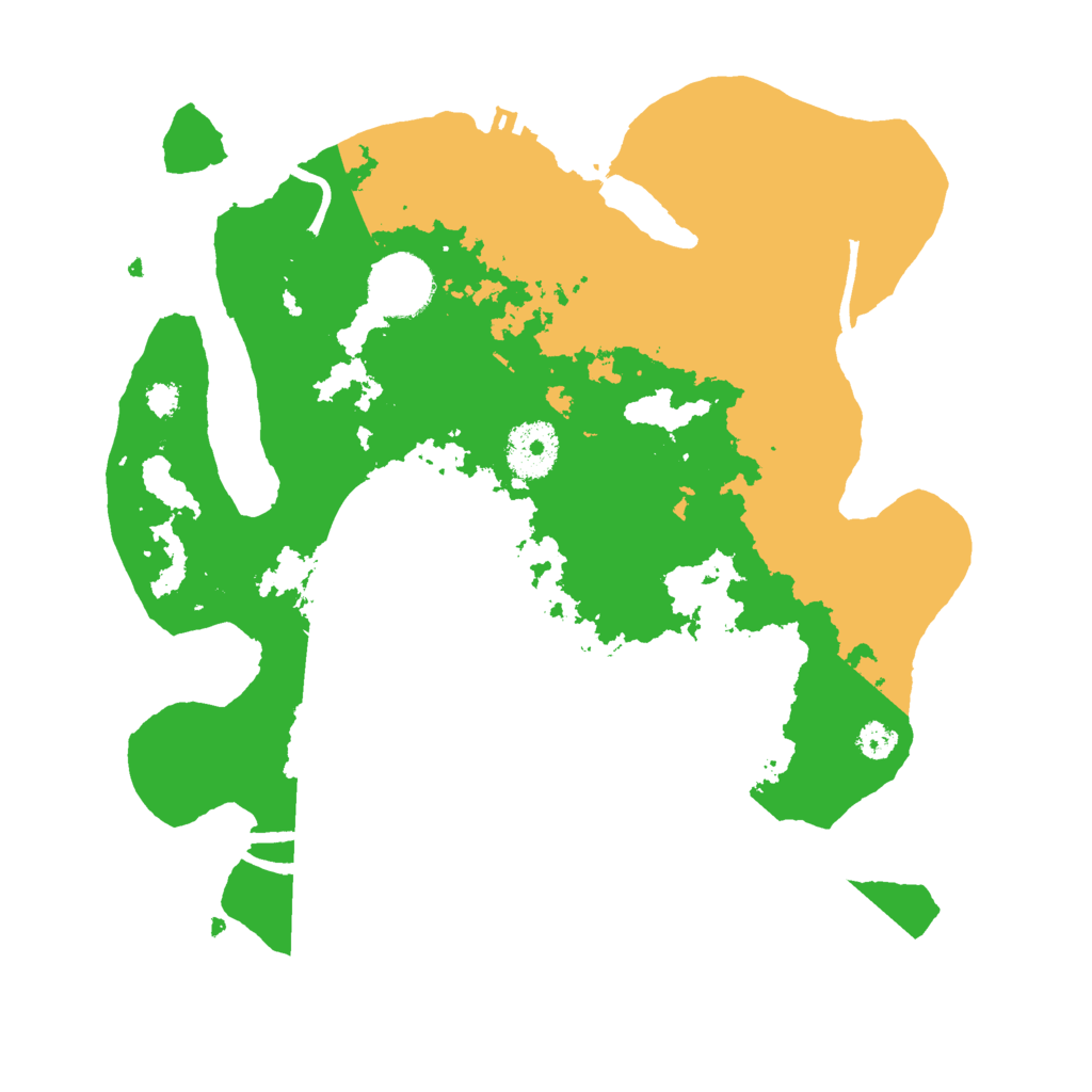 Biome Rust Map: Procedural Map, Size: 3000, Seed: 766984928