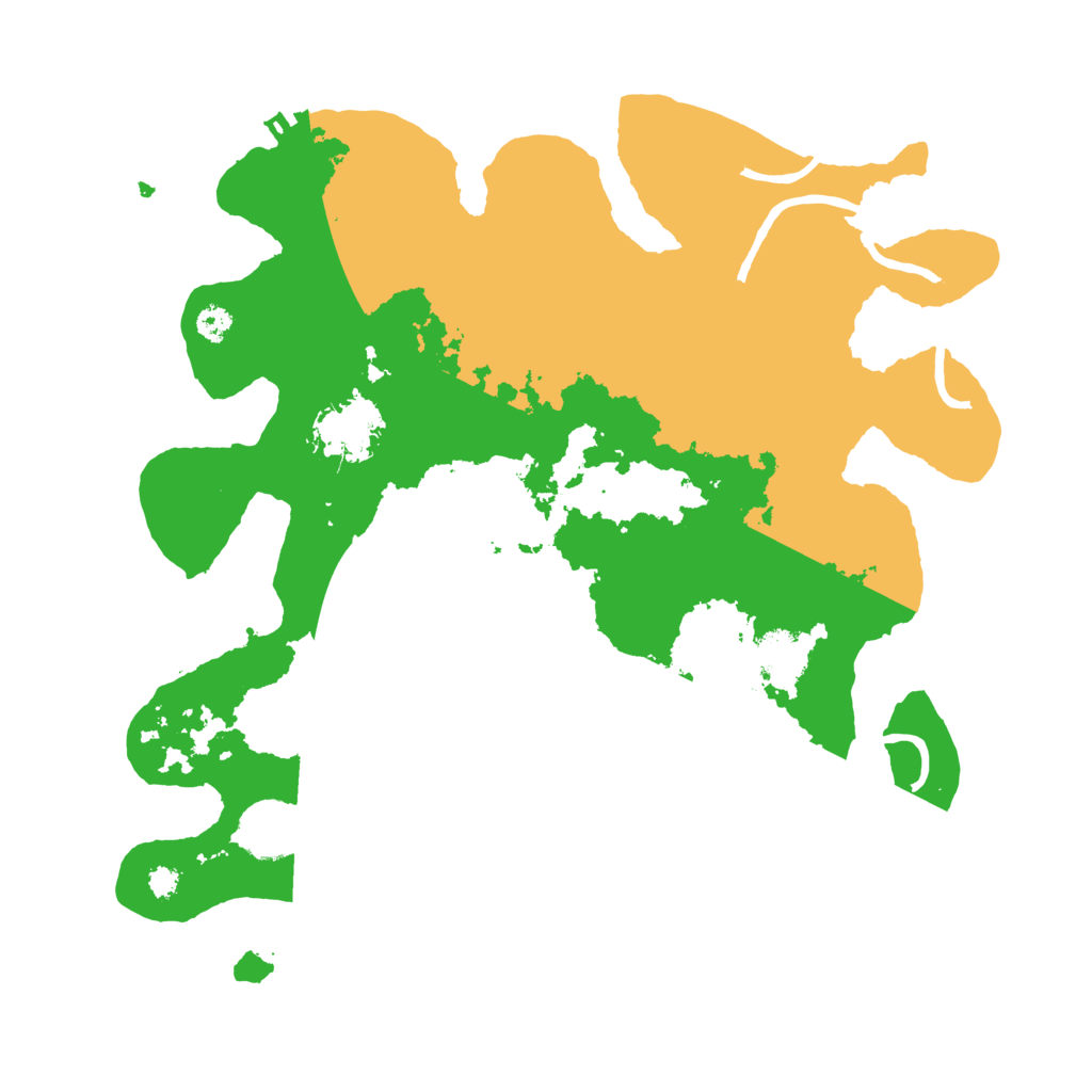 Biome Rust Map: Procedural Map, Size: 3250, Seed: 296243228