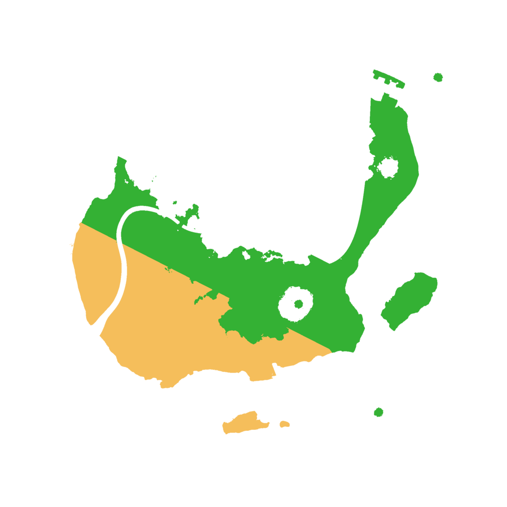 Biome Rust Map: Procedural Map, Size: 2250, Seed: 755458363