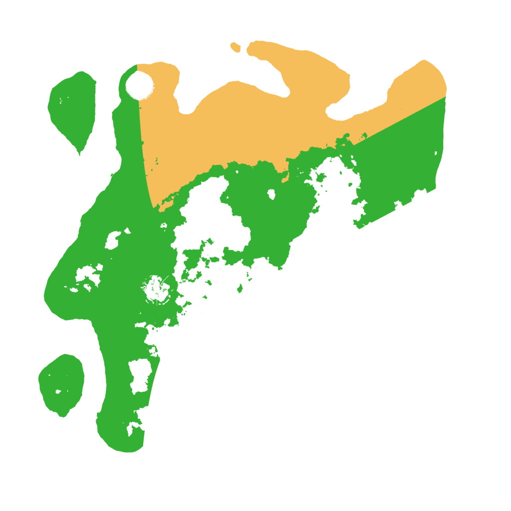 Biome Rust Map: Barren, Size: 3300, Seed: 780224596