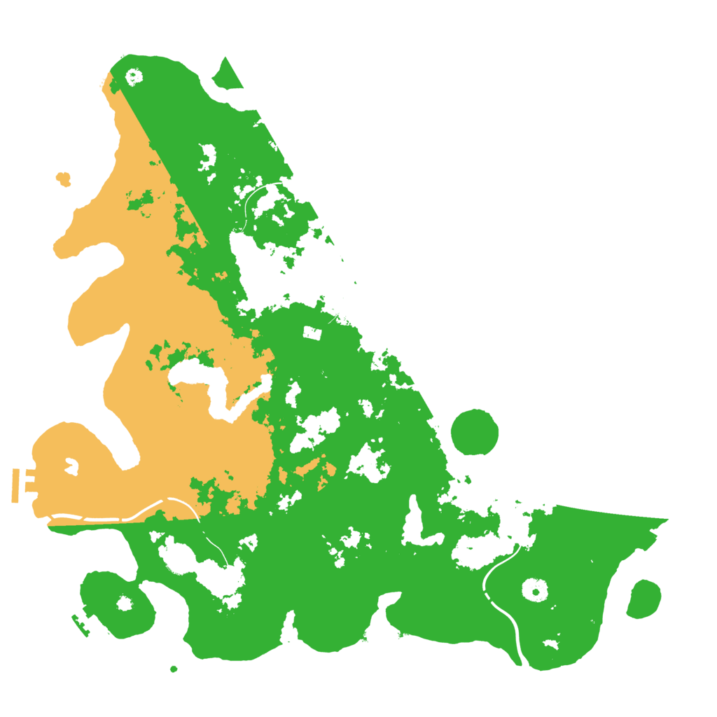 Biome Rust Map: Procedural Map, Size: 4250, Seed: 251112365