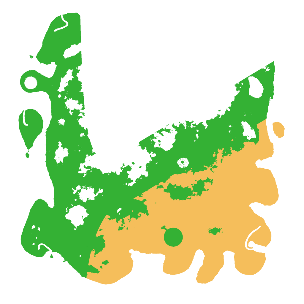 Biome Rust Map: Procedural Map, Size: 4250, Seed: 688538487