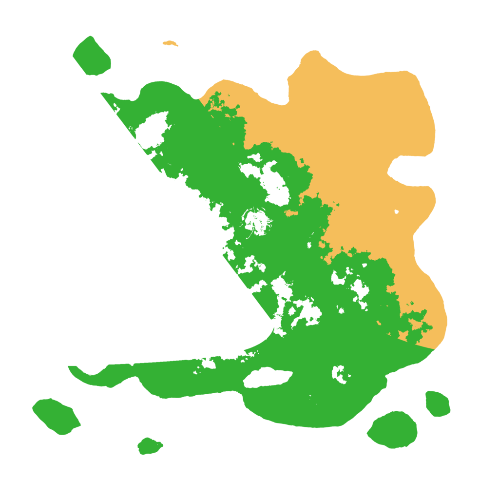 Biome Rust Map: Barren, Size: 3300, Seed: 44817748