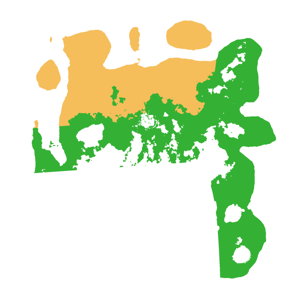 Biome Rust Map: Barren, Size: 3300, Seed: 391679928