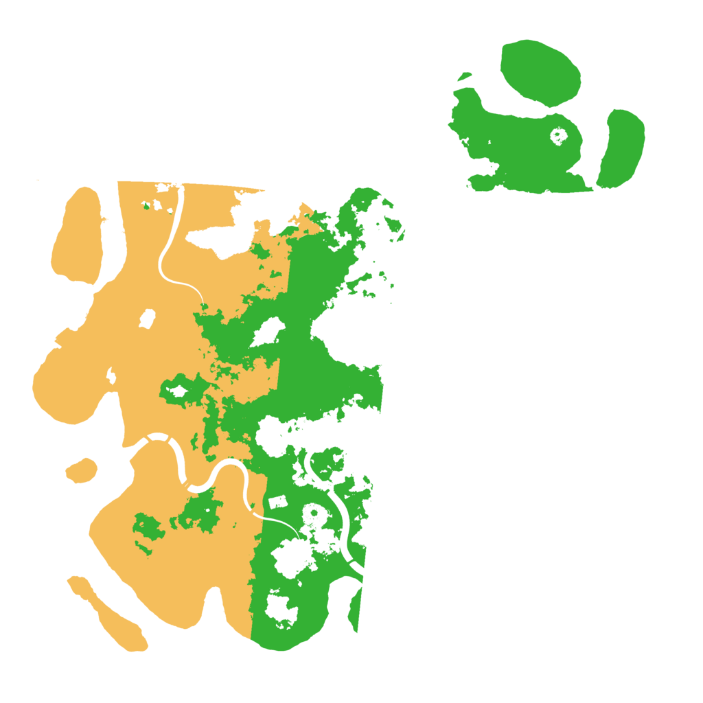 Biome Rust Map: Procedural Map, Size: 4250, Seed: 1889939766
