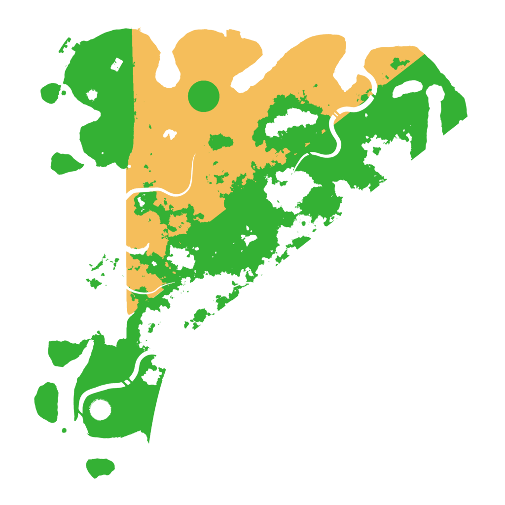 Biome Rust Map: Procedural Map, Size: 4250, Seed: 318661911