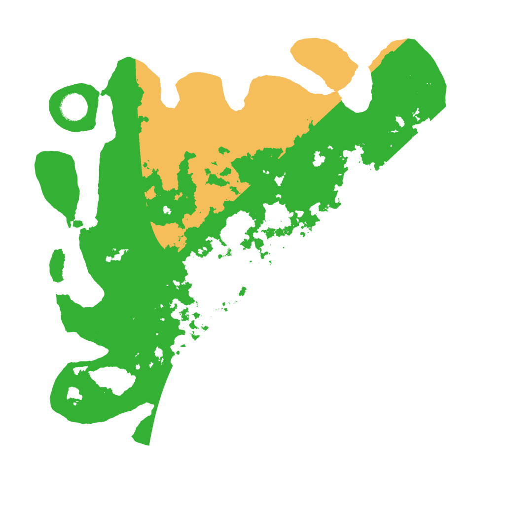 Biome Rust Map: Barren, Size: 3300, Seed: 649467018