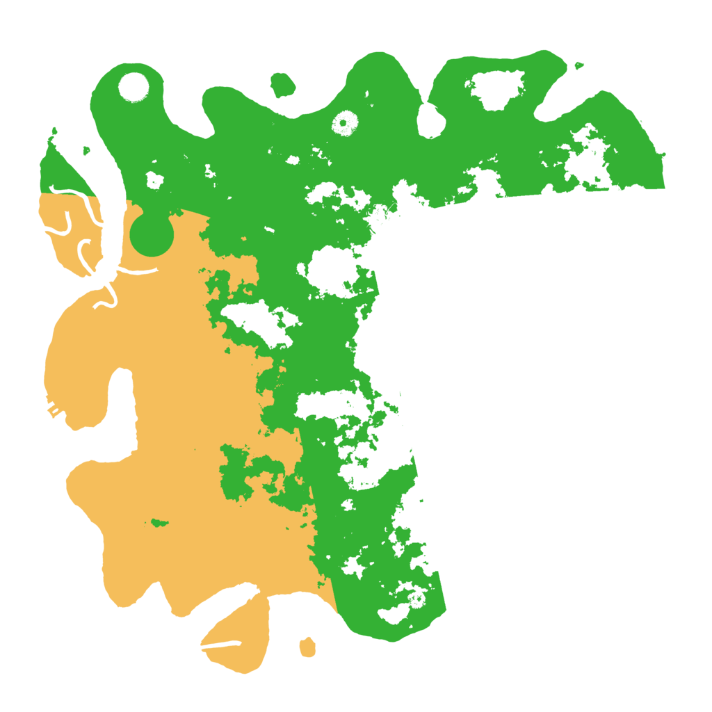 Biome Rust Map: Procedural Map, Size: 4250, Seed: 54026553