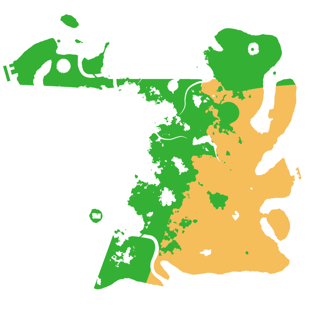 Biome Rust Map: Procedural Map, Size: 4000, Seed: 236186