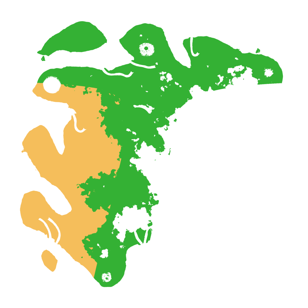 Biome Rust Map: Procedural Map, Size: 3250, Seed: 407423008