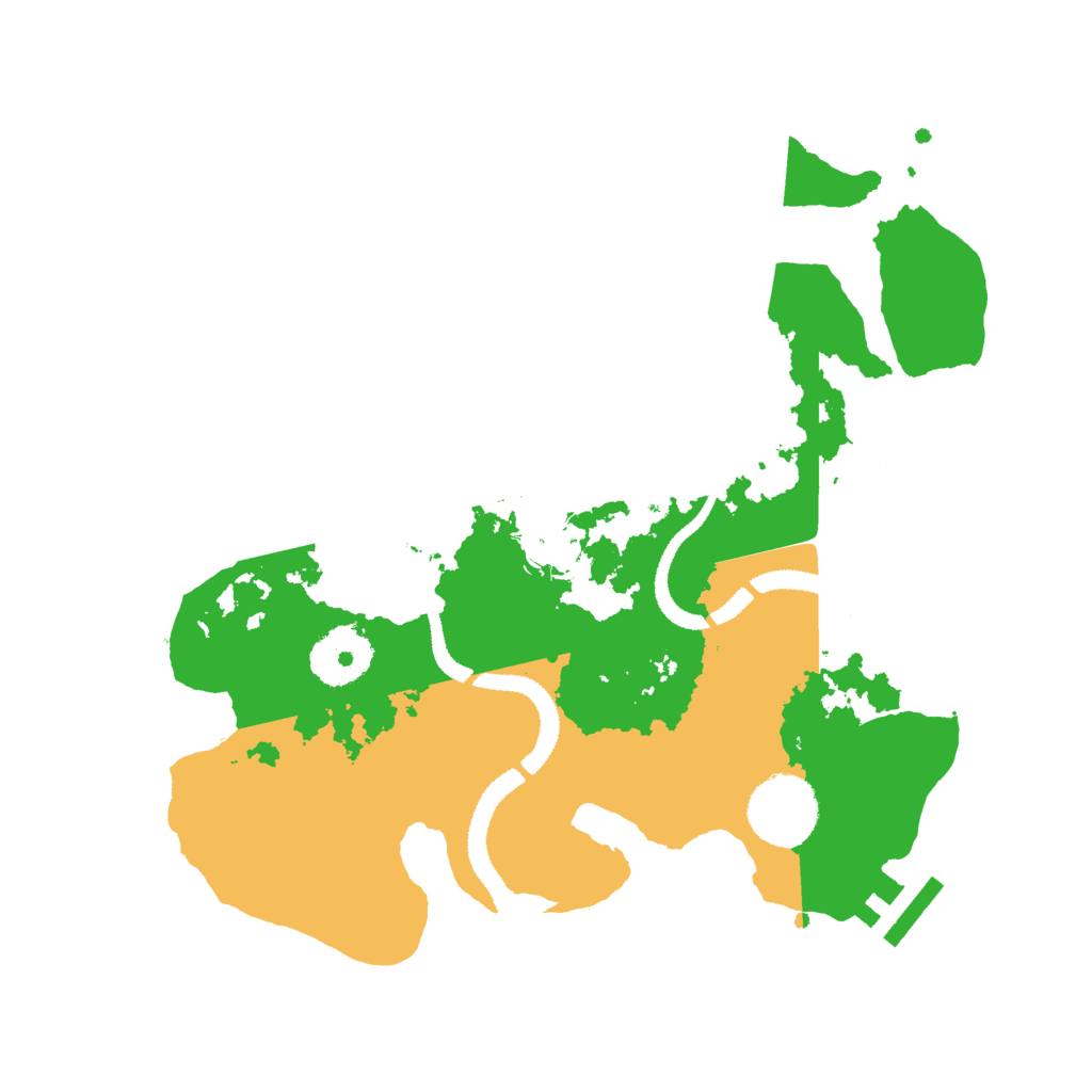 Biome Rust Map: Procedural Map, Size: 2800, Seed: 819358997