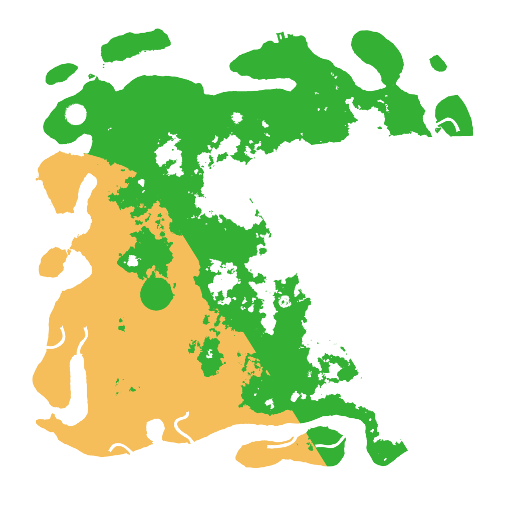 Biome Rust Map: Procedural Map, Size: 4250, Seed: 2345554