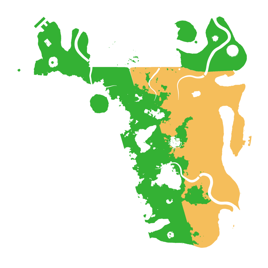 Biome Rust Map: Procedural Map, Size: 4000, Seed: 1190587698