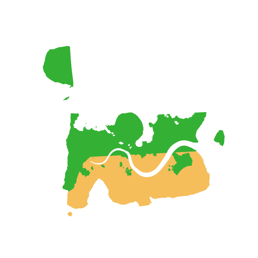 Biome Rust Map: Procedural Map, Size: 2350, Seed: 72103