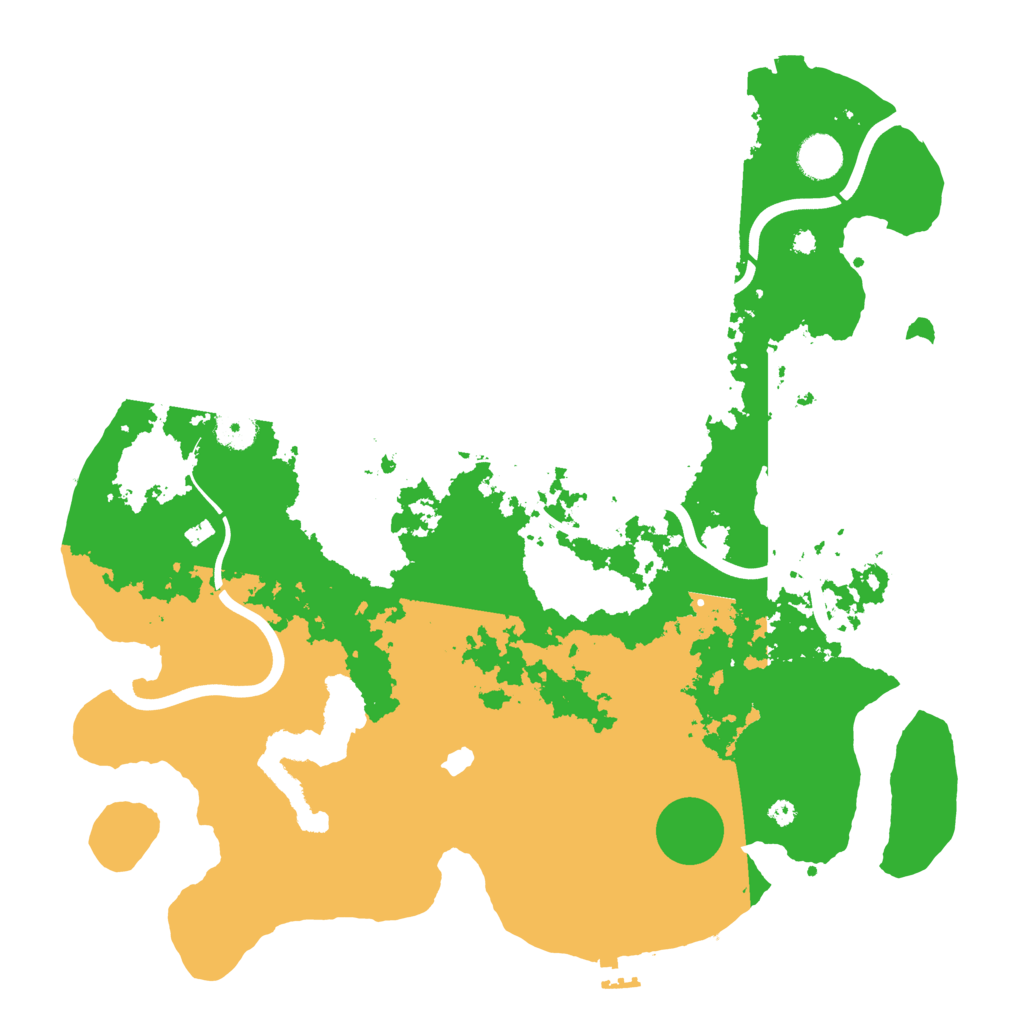 Biome Rust Map: Procedural Map, Size: 4000, Seed: 1295929685