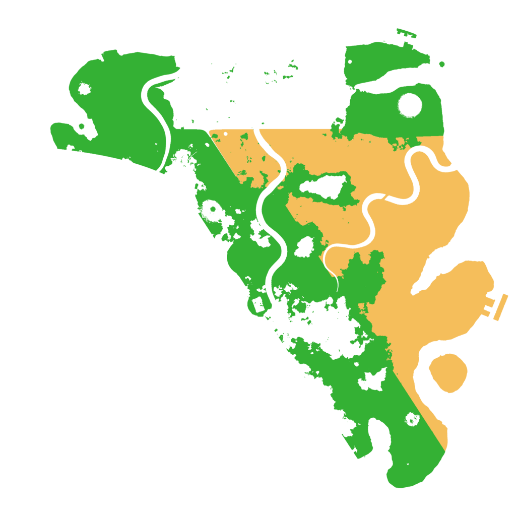 Biome Rust Map: Procedural Map, Size: 3800, Seed: 1814418670